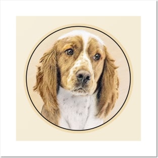 Welsh Springer Spaniel Painting - Original Dog Art Posters and Art